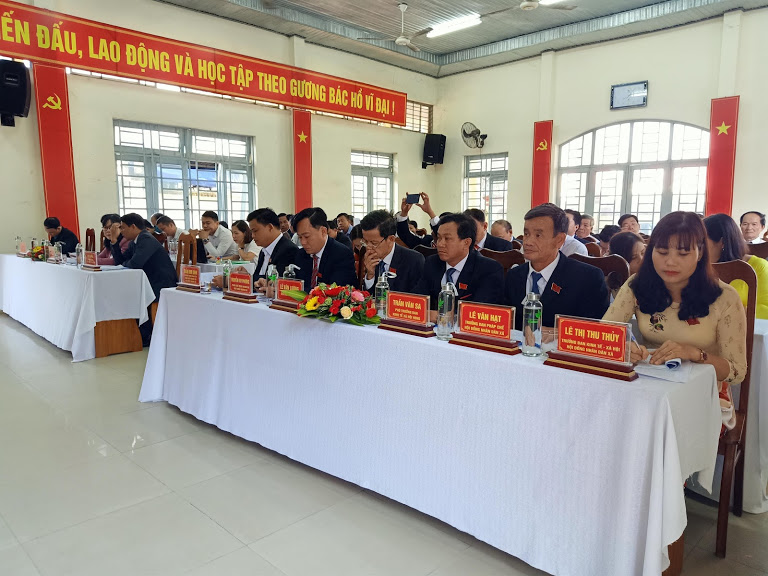 Kỳ họp thứ 14 - HĐND xã Hoa Lộc, nhiệm kỳ 2016-2021